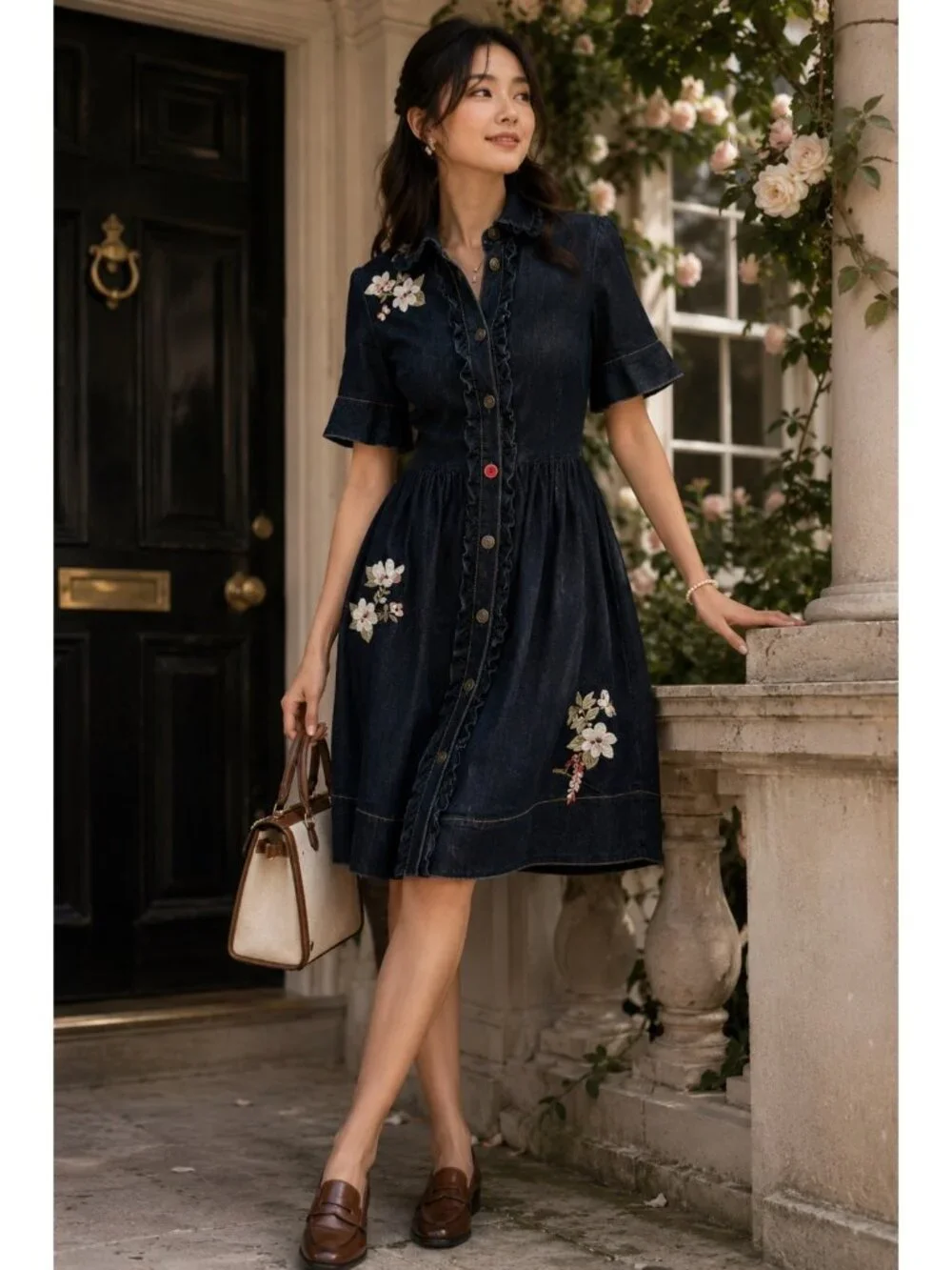 long sleeve lace short dress White Deep V Mini The Bella Vita mini Rick Owens Lilies - Size:5.5 US / 3 UK baby blue